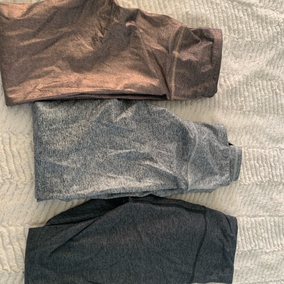 Bundle of 3 kyodan ultra high waist metallic space dye heather jersey leggings - Picture 10 of 16